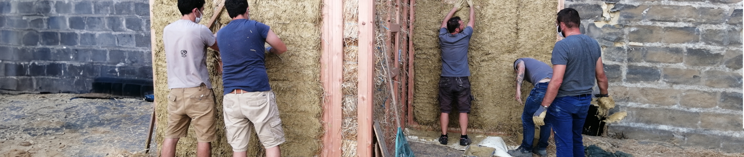 Formation pour architectes sur l'utilisation de la paille comme isolant des bâtiments